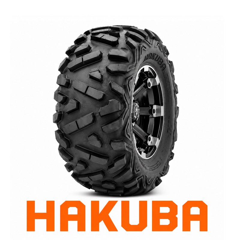 LLANTA HAKUBA ARMOUR 25X8-12 P350 TL 43J 6PR WDT